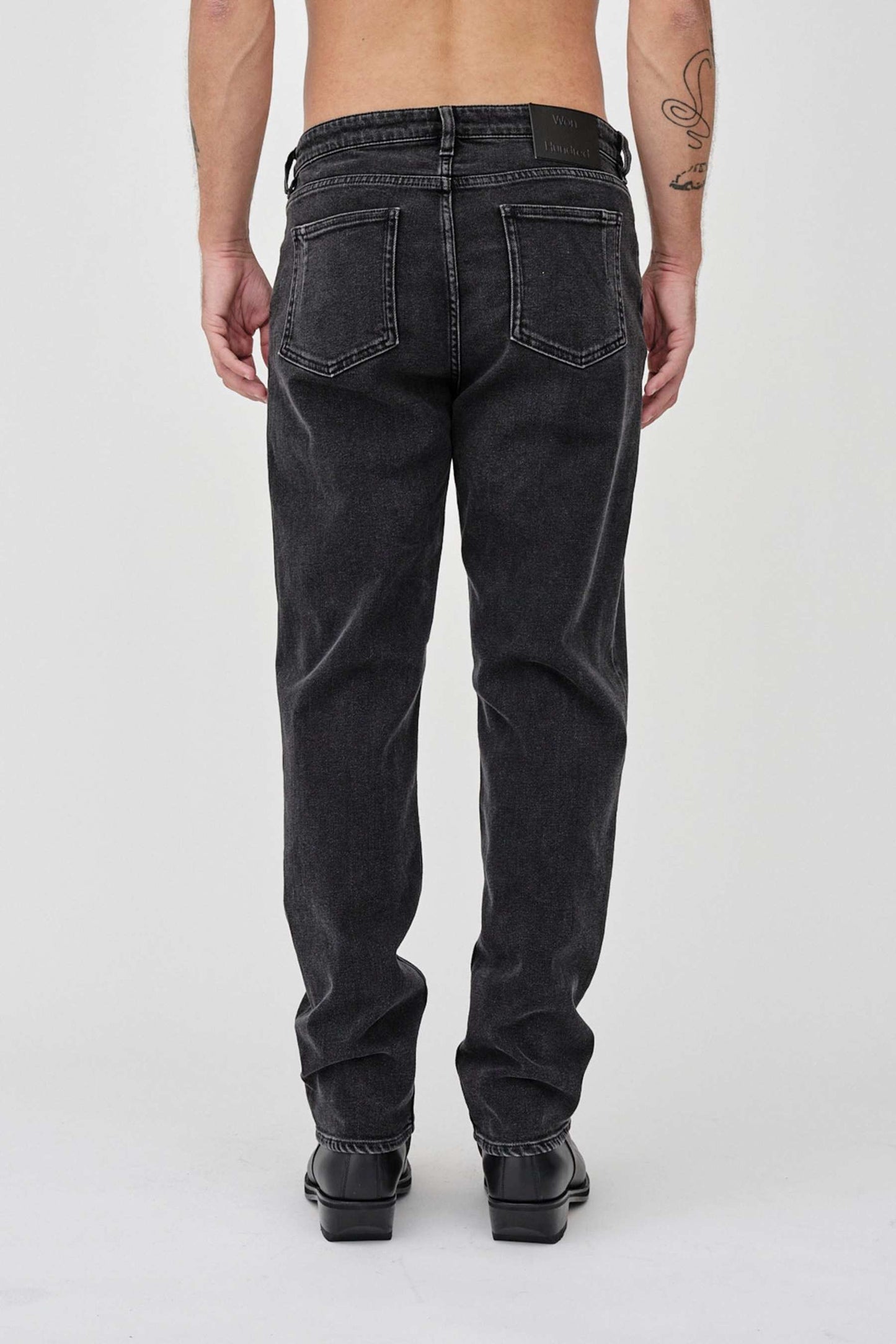 Won Hundred - Archer - Clean Dark Grey