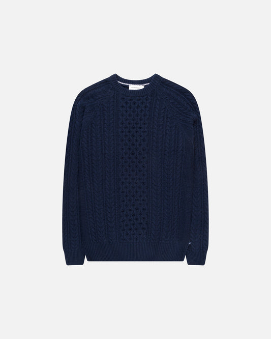 Kpattern knitted sweater