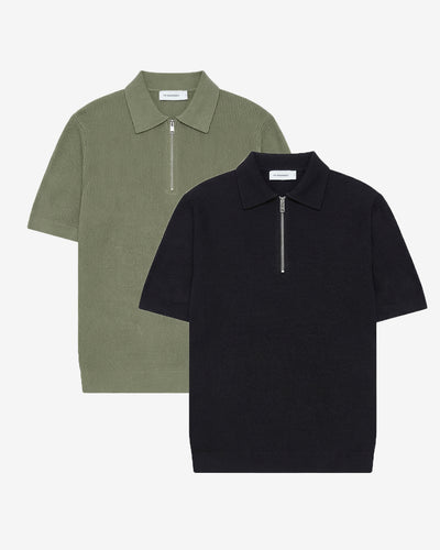 Par Knitted Polo 2-Pack