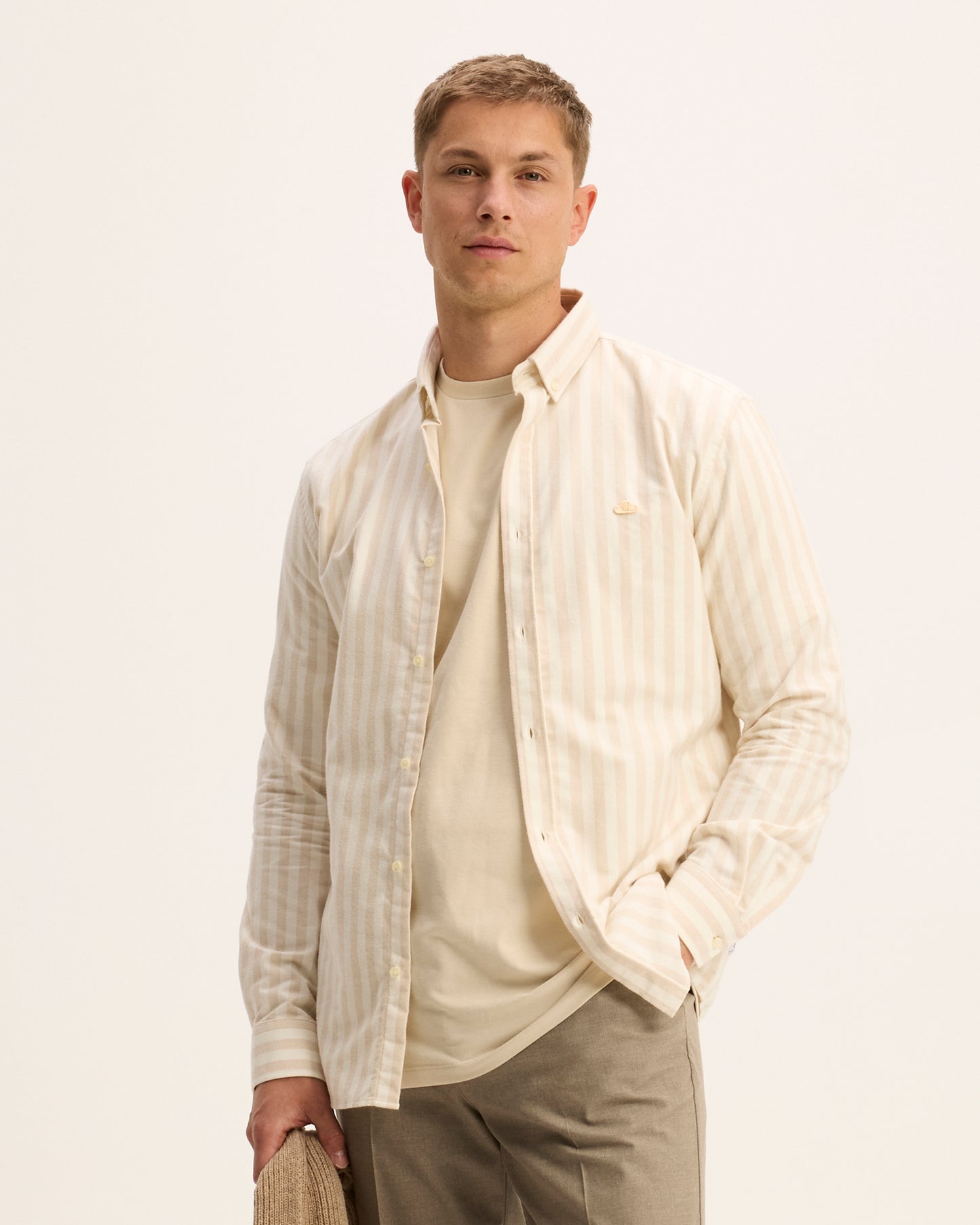 Seinfield Striped Cotton Shirt