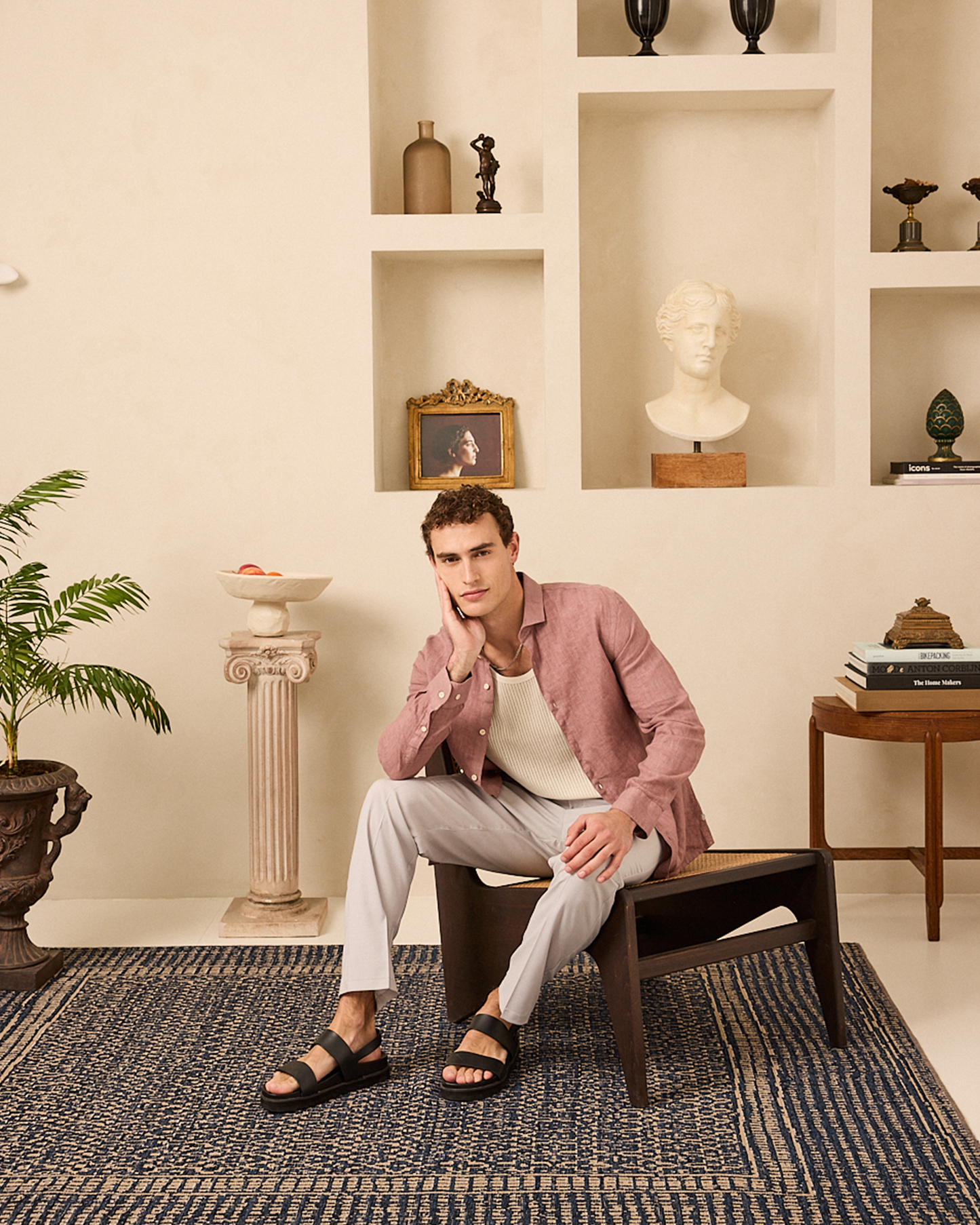 Soho Linen Garment Dye Shirt