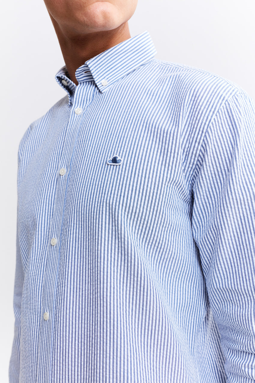 Seersucker Cloud Shirt