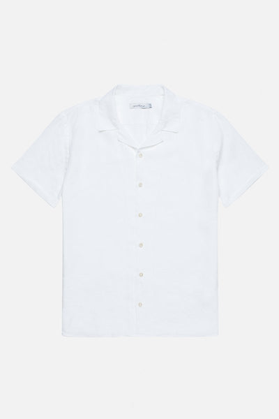 Linnen Shirt met Korte Mouwen