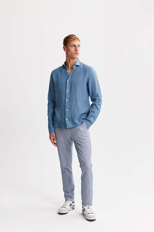 Soho Linen Garment Dye Shirt