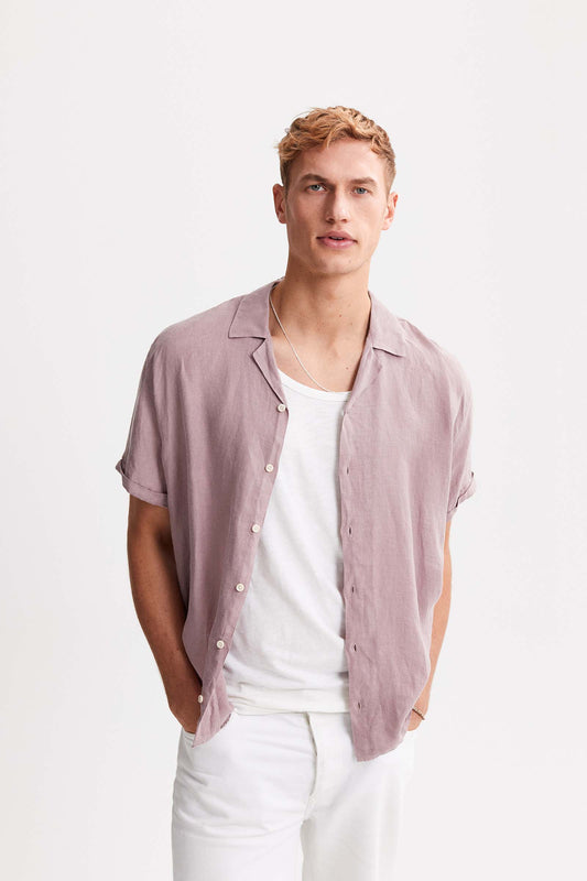 Linen Short Sleeved Shirt