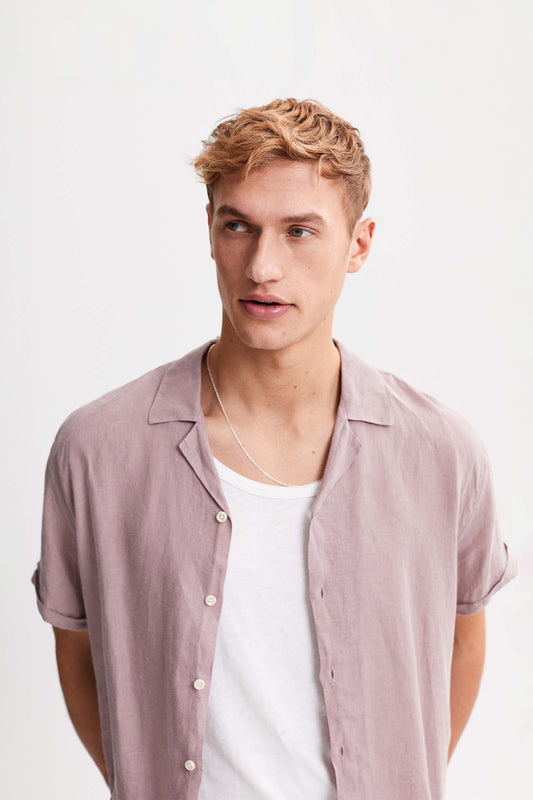 Linen Short Sleeved Shirt